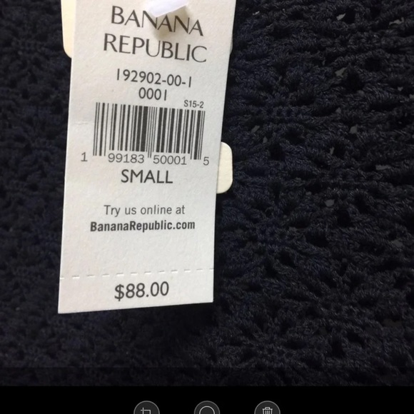 Two Banana Republic Knitted/Crochet Tops - Picture 8 of 12